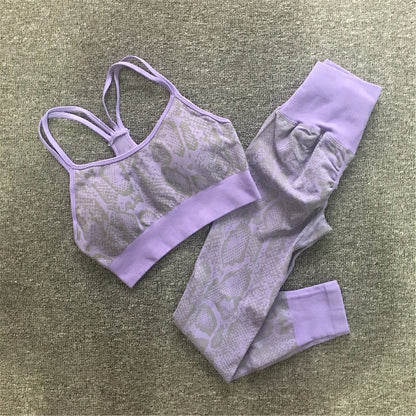 Snake Seamless Scrunch Tracksuit