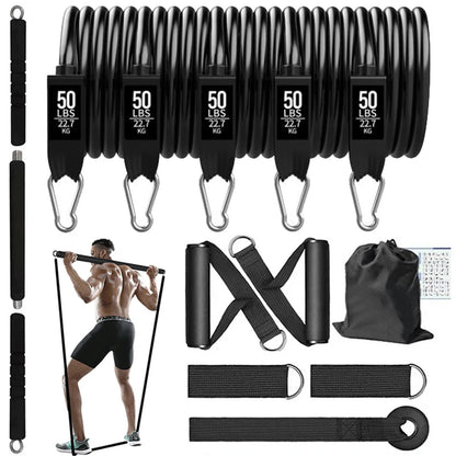 Portable Gym Resistance Training Set