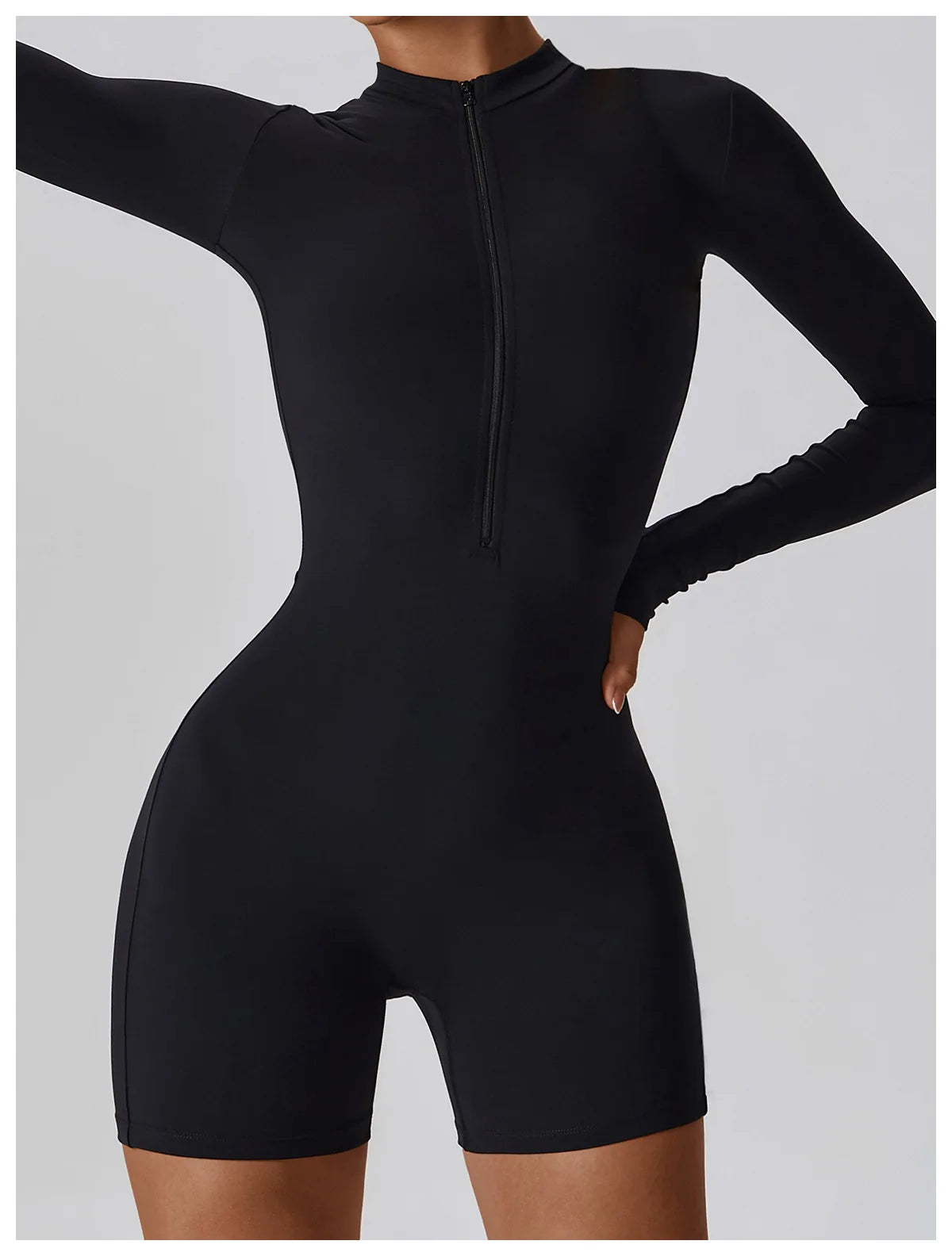 Long Sleeve Yoga Stretch Bodysuit