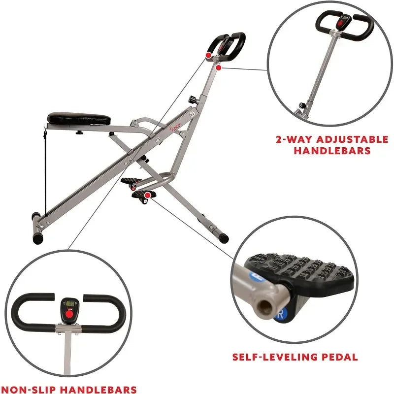 Row-N-Ride Squat Assist Trainer