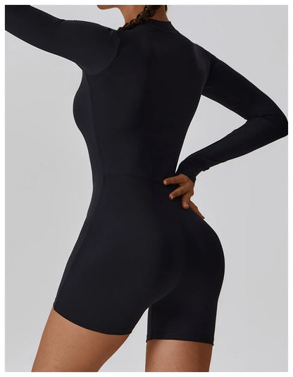 Long Sleeve Yoga Stretch Bodysuit