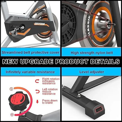 Compact Stationary Exercise Bike