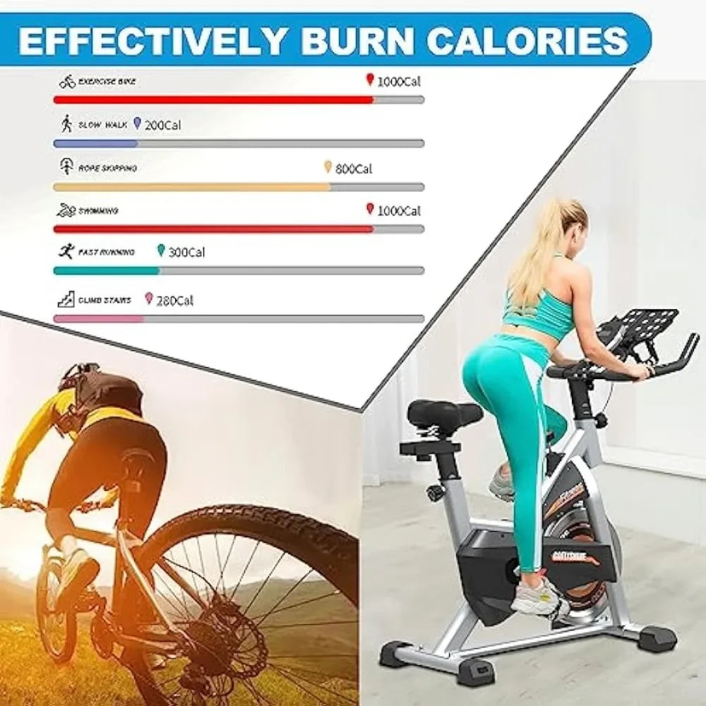 Compact Stationary Exercise Bike