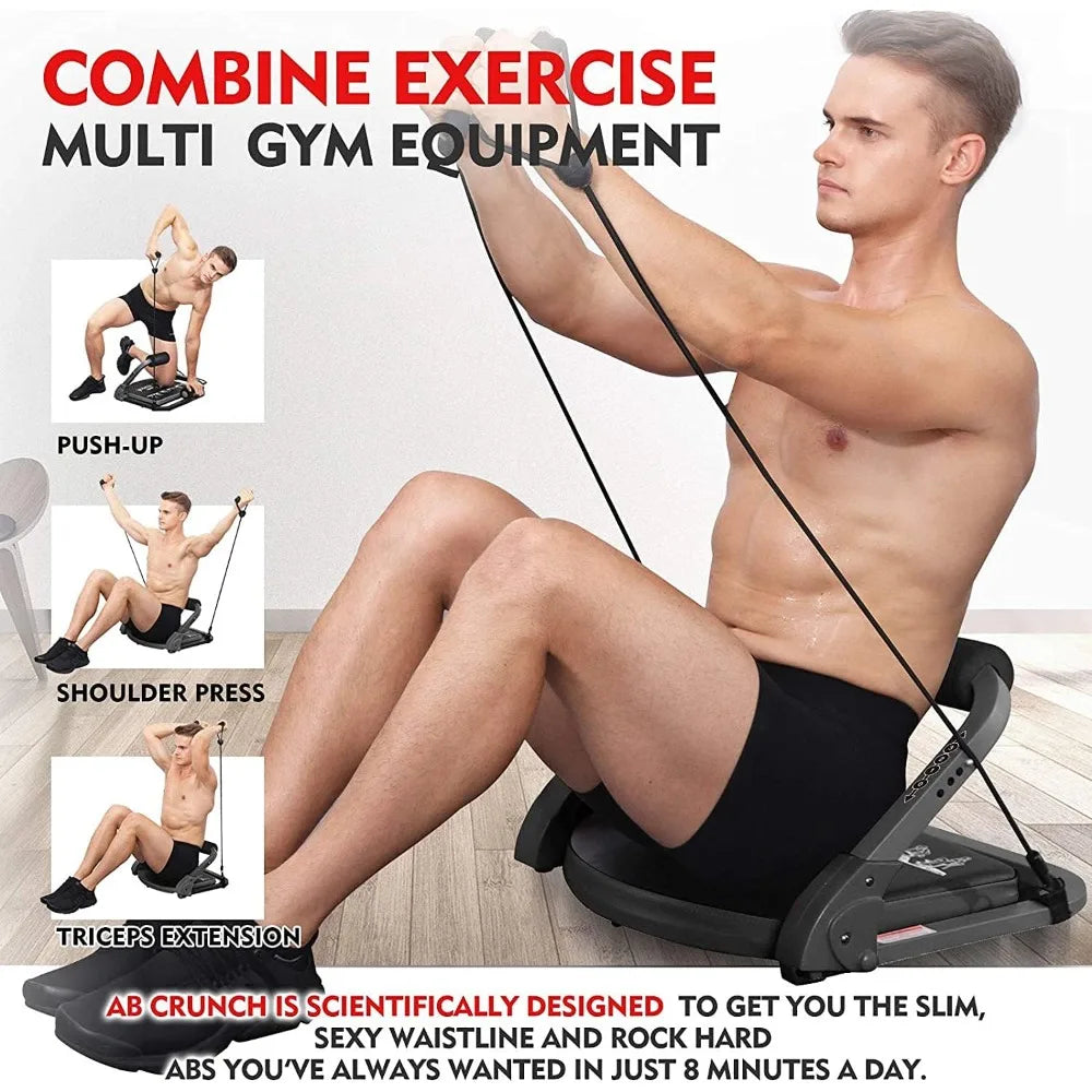 Ab Crunch Automatic Rebound Abdominal Machine