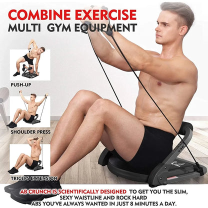 Ab Crunch Automatic Rebound Abdominal Machine