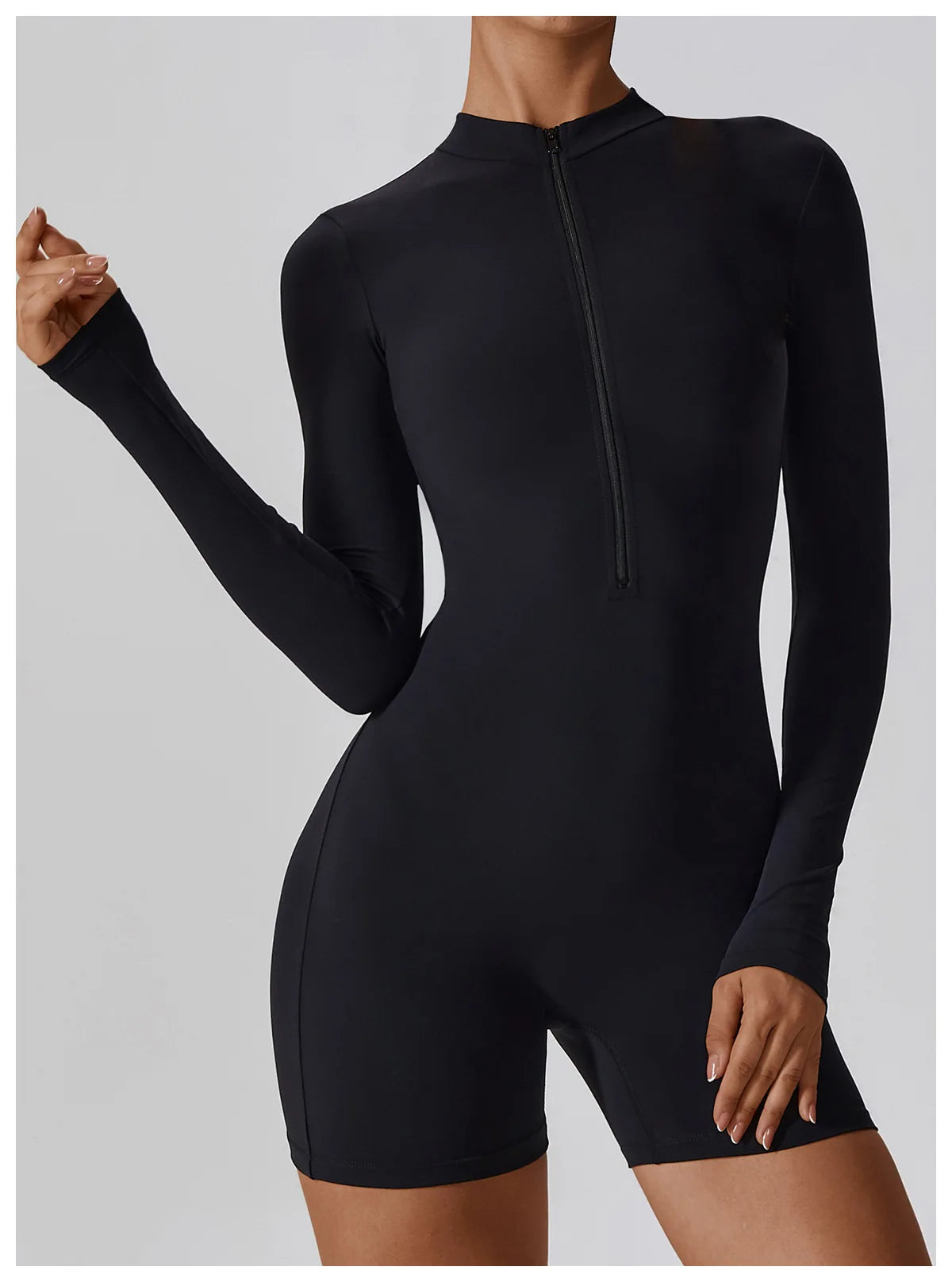 Long Sleeve Yoga Stretch Bodysuit