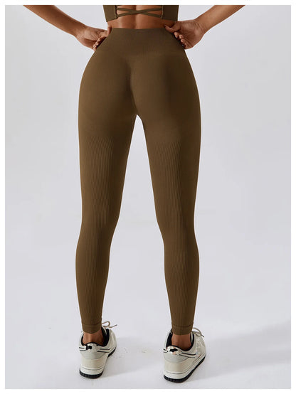 Seamless High Waist Sports  Leggings