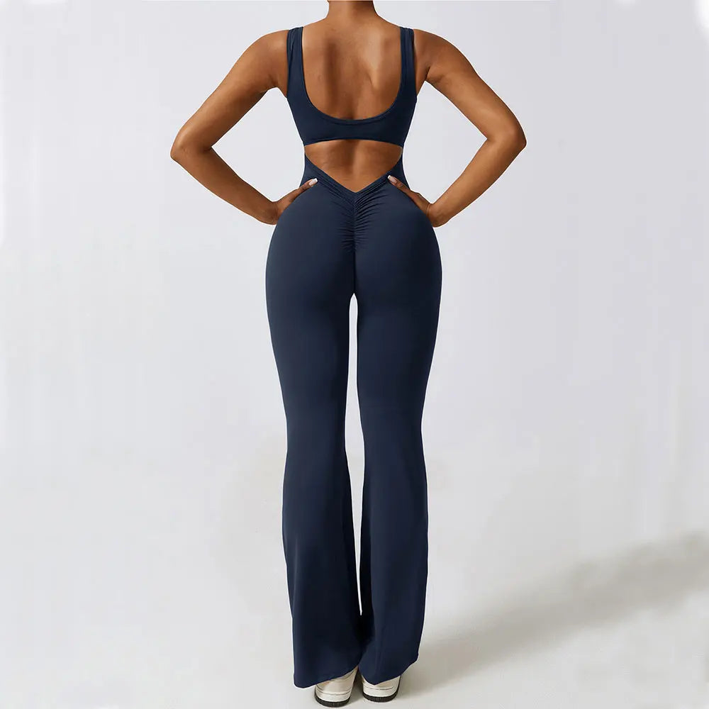 Yoga Suit Stretch Push Up Bodysuits