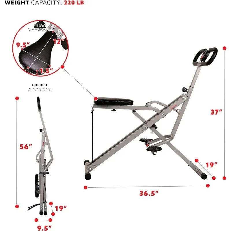 Row-N-Ride Squat Assist Trainer