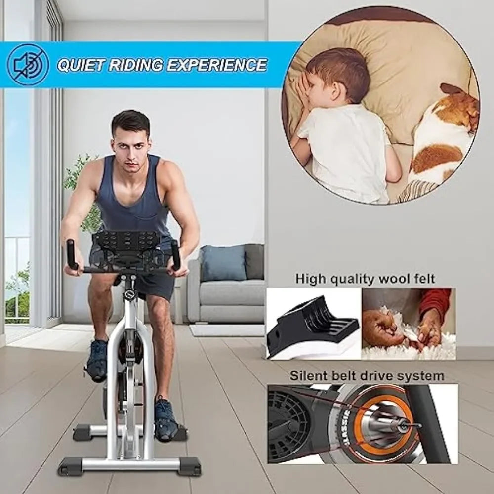 Compact Stationary Exercise Bike