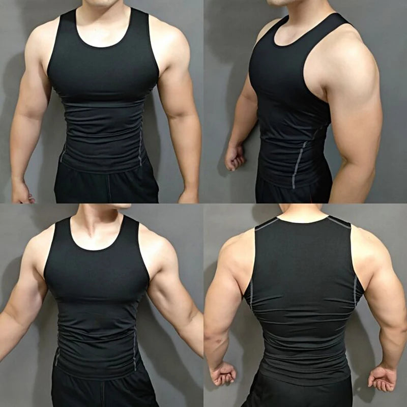 Compression Sport Sleeveless Shirt Tank Top